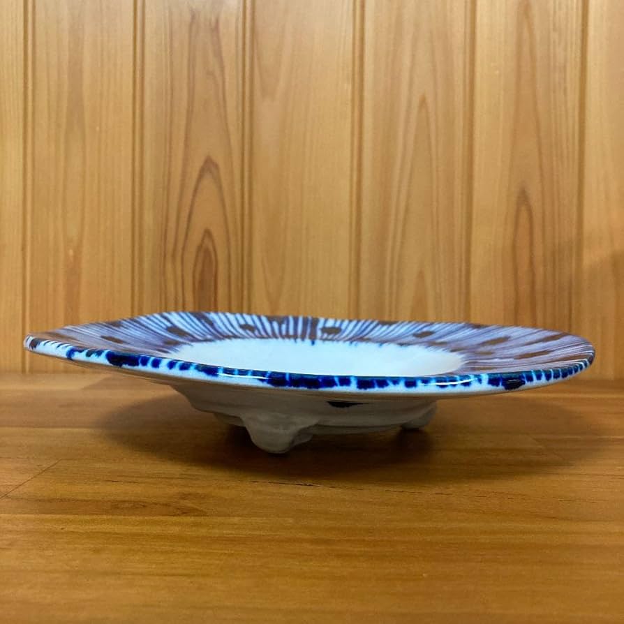 大嶺實清　やちむん　陶器 沖縄 大嶺實清さん 泥釉 お皿 大嶺工房 やちむん≪送料無料≫ #4